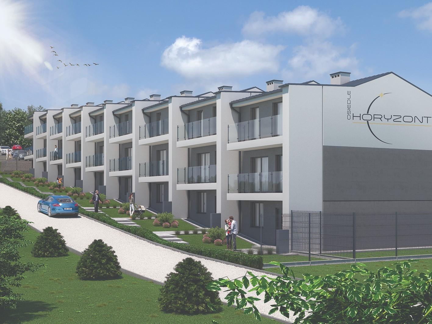 Rzeszów/Dom/Szeregówka, 55,31m2, 3 pokoje z ogrodem, os. Matysówka