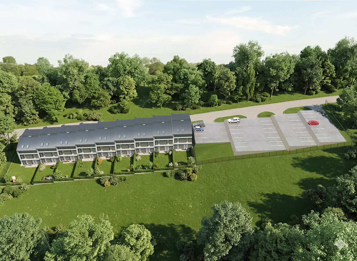 Rzeszów/Dom/Szeregówka, 55,31m2, 3 pokoje z ogrodem, os. Matysówka