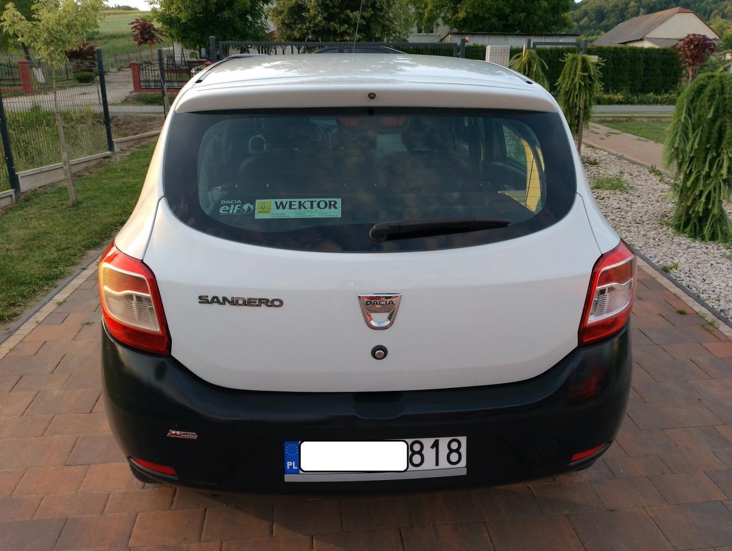 dacia sandero + gaz