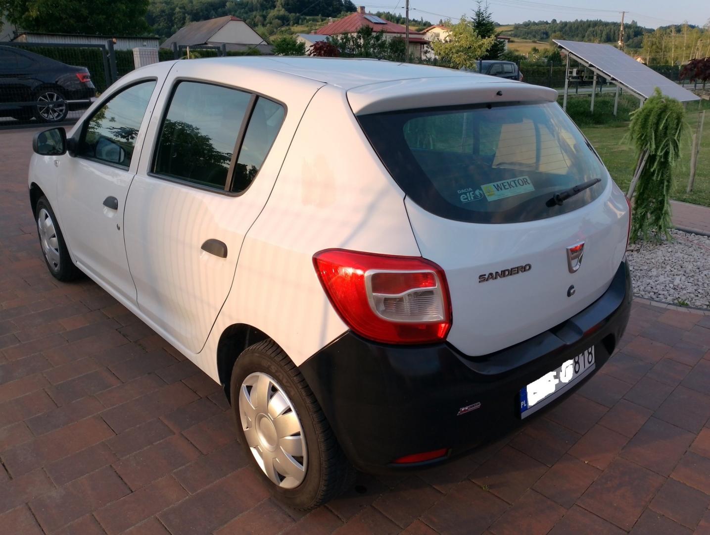 dacia sandero + gaz