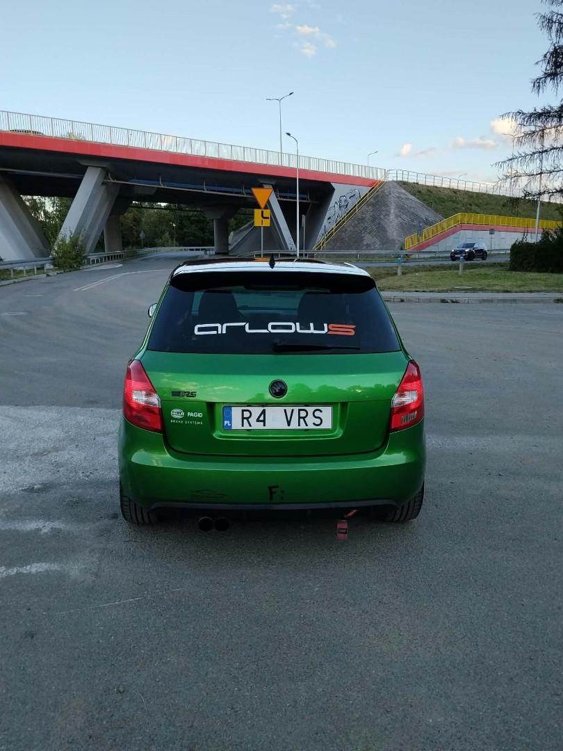 skoda fabia  rs
