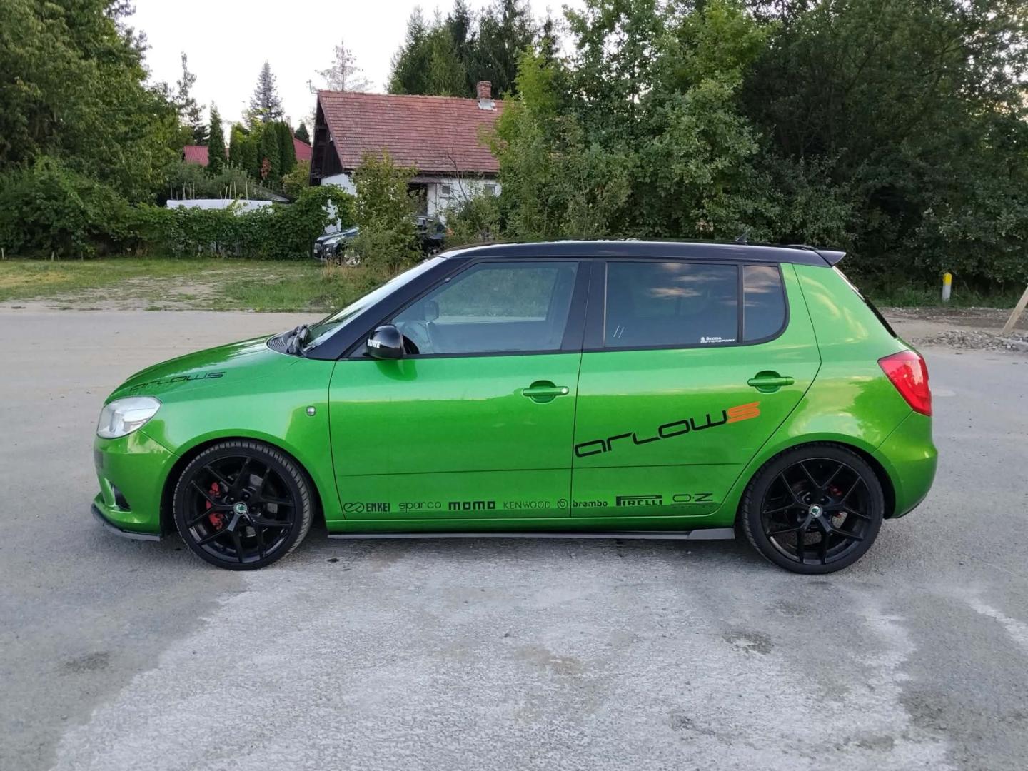 skoda fabia  rs