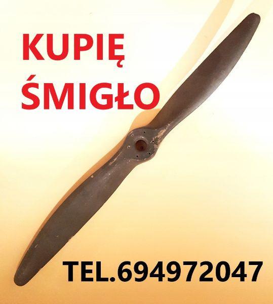 Kupię stare drewniane śmigło od samolotu