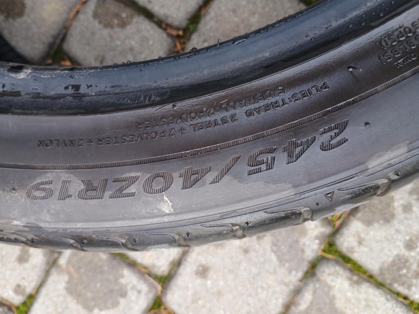Opony letnie laufen 245/40/19