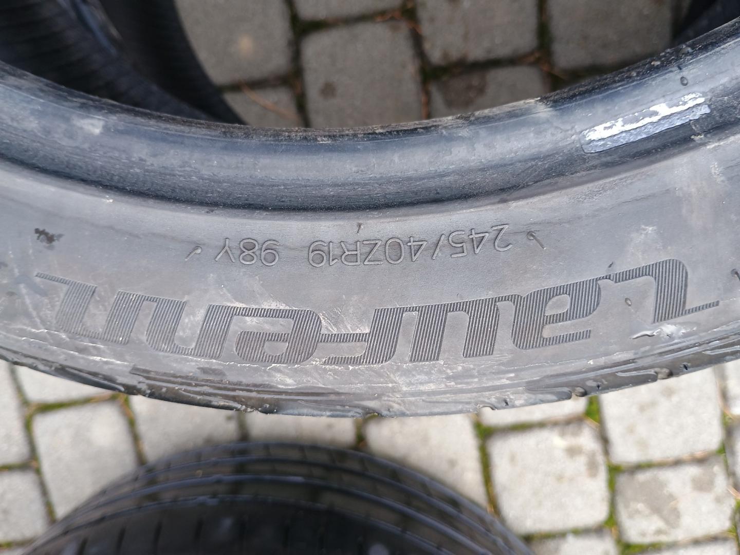 Opony letnie laufen 245/40/19
