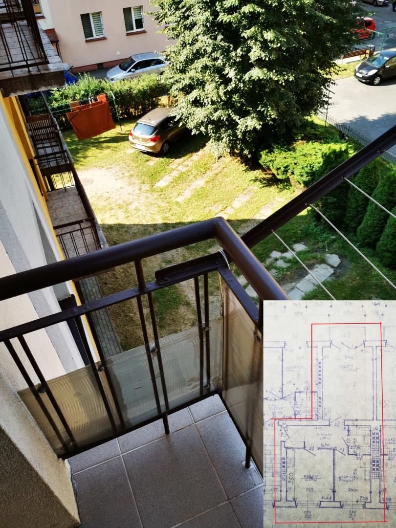 Wynajmę mieszkanie w Centrum Jasła- 2pokoje/II piętro 45 m2.