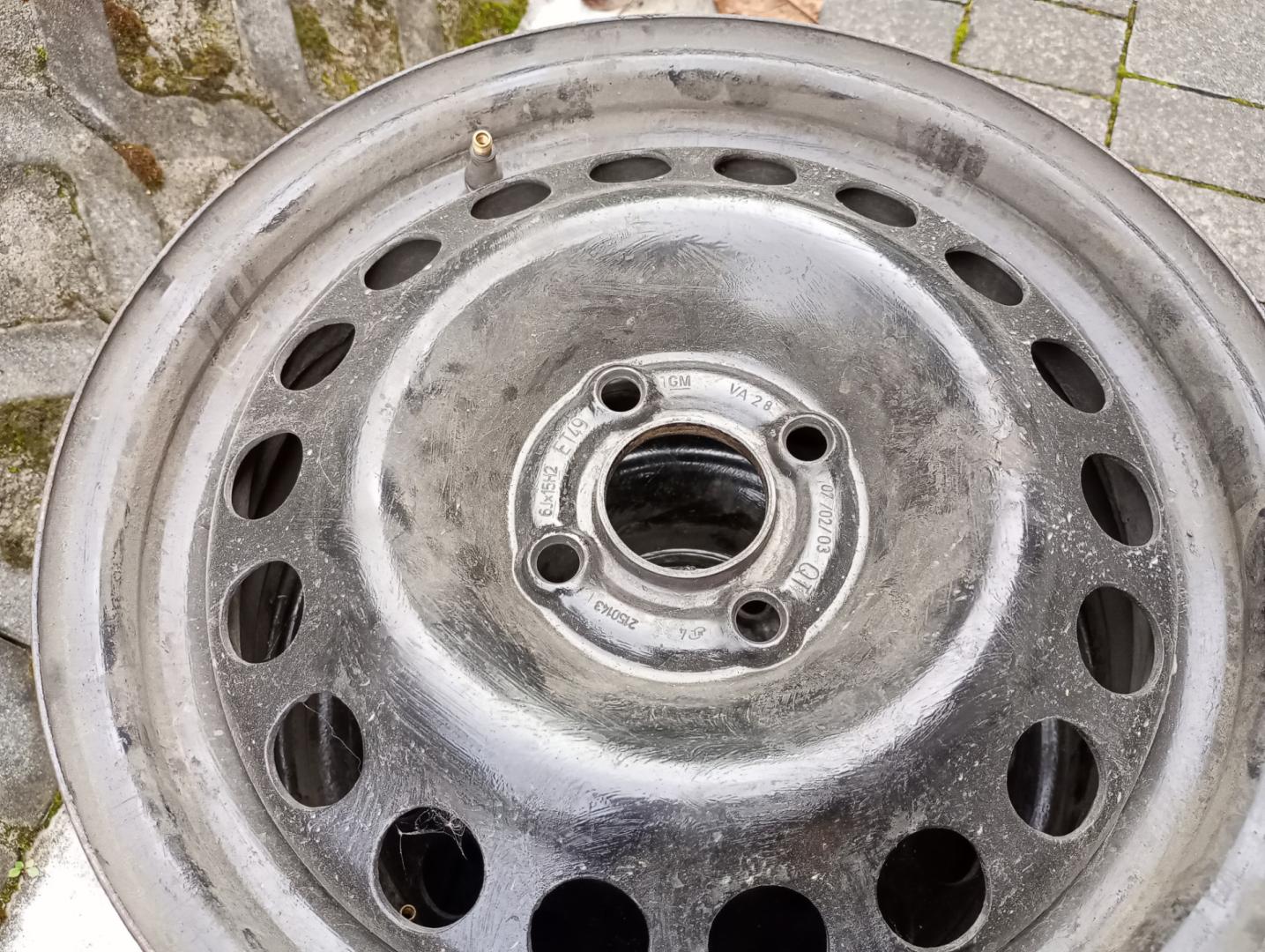 felgi stalowe 15" 6jx15h2 et 49 opel astra