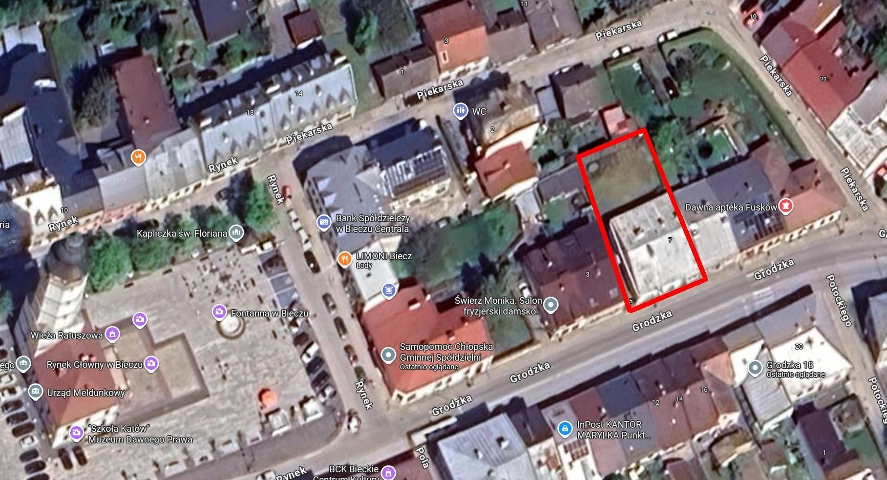 Dom w centrum Biecza 196 m kw do remontu