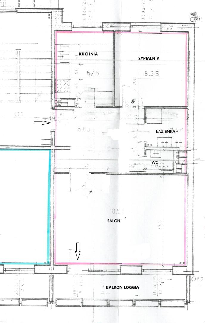 Mieszkanie JASŁO ul. Krasińskiego - 45m2