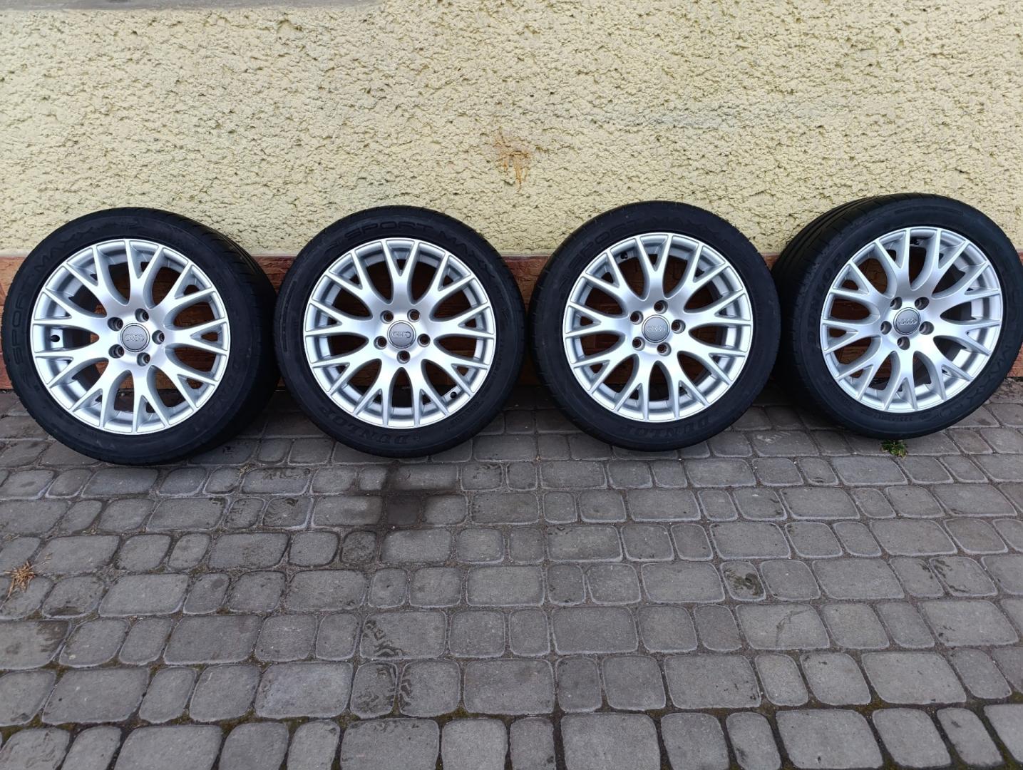 Felgi Aluminiowe do Audi z oponami 17 cali