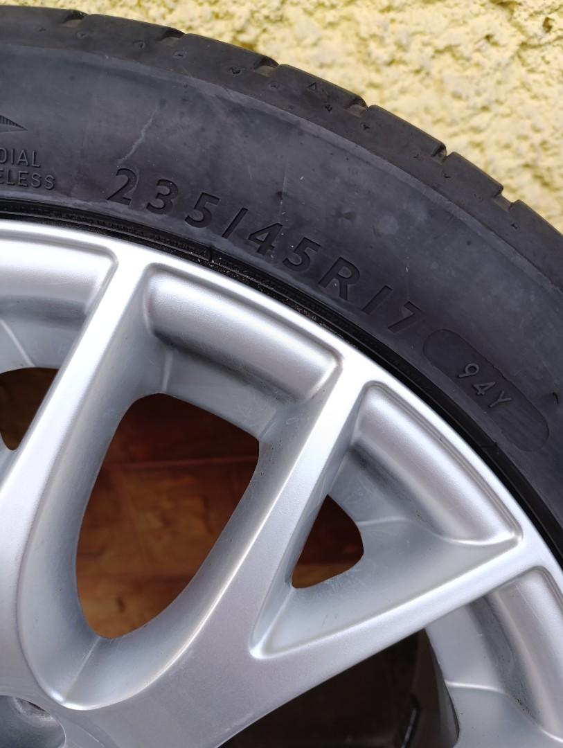 Felgi Aluminiowe do Audi z oponami 17 cali