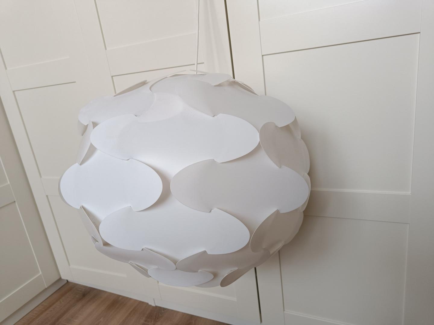 LAMPA sufitowa Ikea Fillsta biała wisząca - 2 szt.