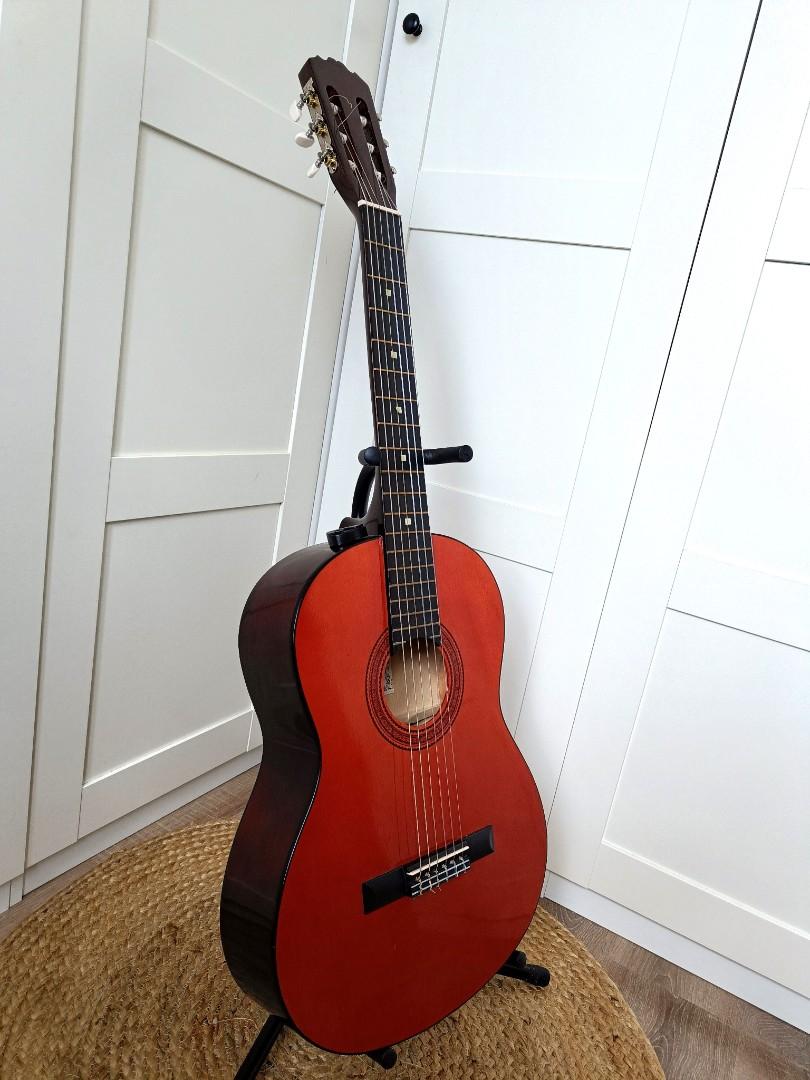GITARA klasyczna 4/4 Prince C-250 Do nauki Nowe struny + Gratis