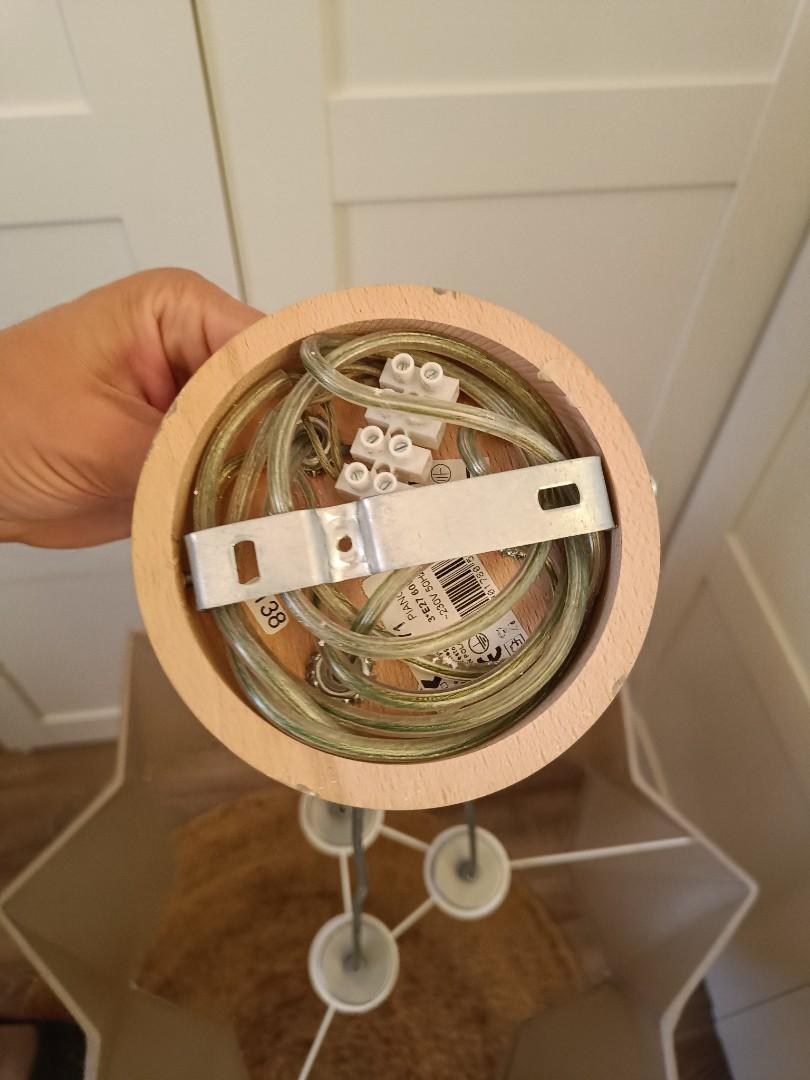 LAMPA beżowa wisząca Żyrandol TK-Lighting Piano 2 szt salon sypialnia