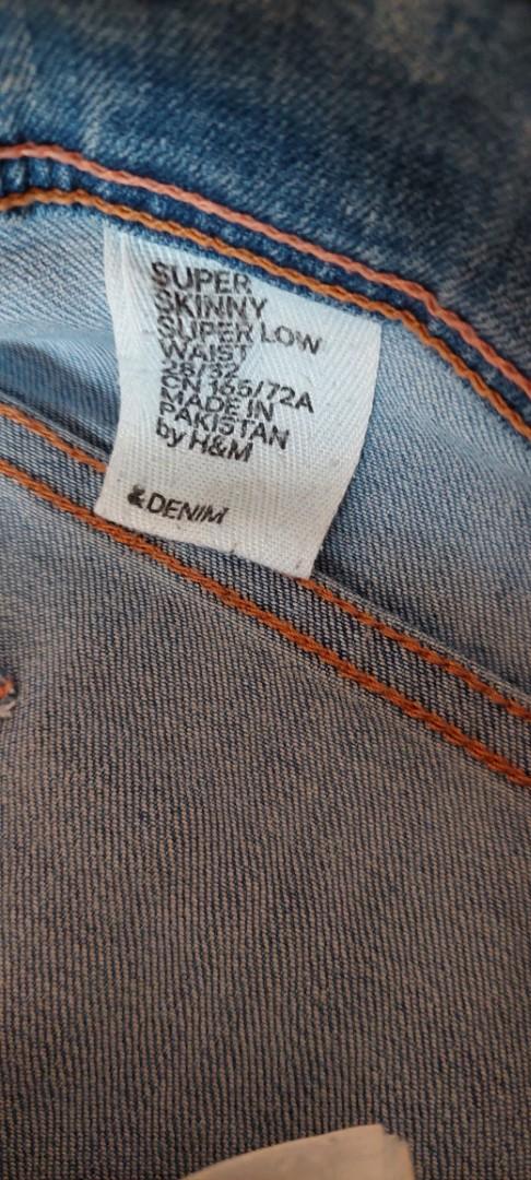 Jeansy H&M