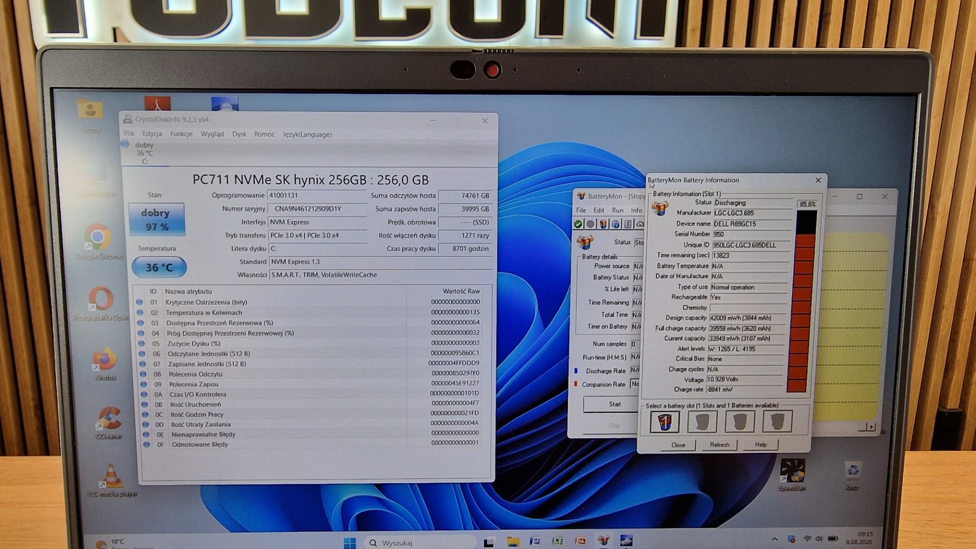 dell latitude 5420 14" fhd ips i5-1145g7 16gb ram ssd windows 11