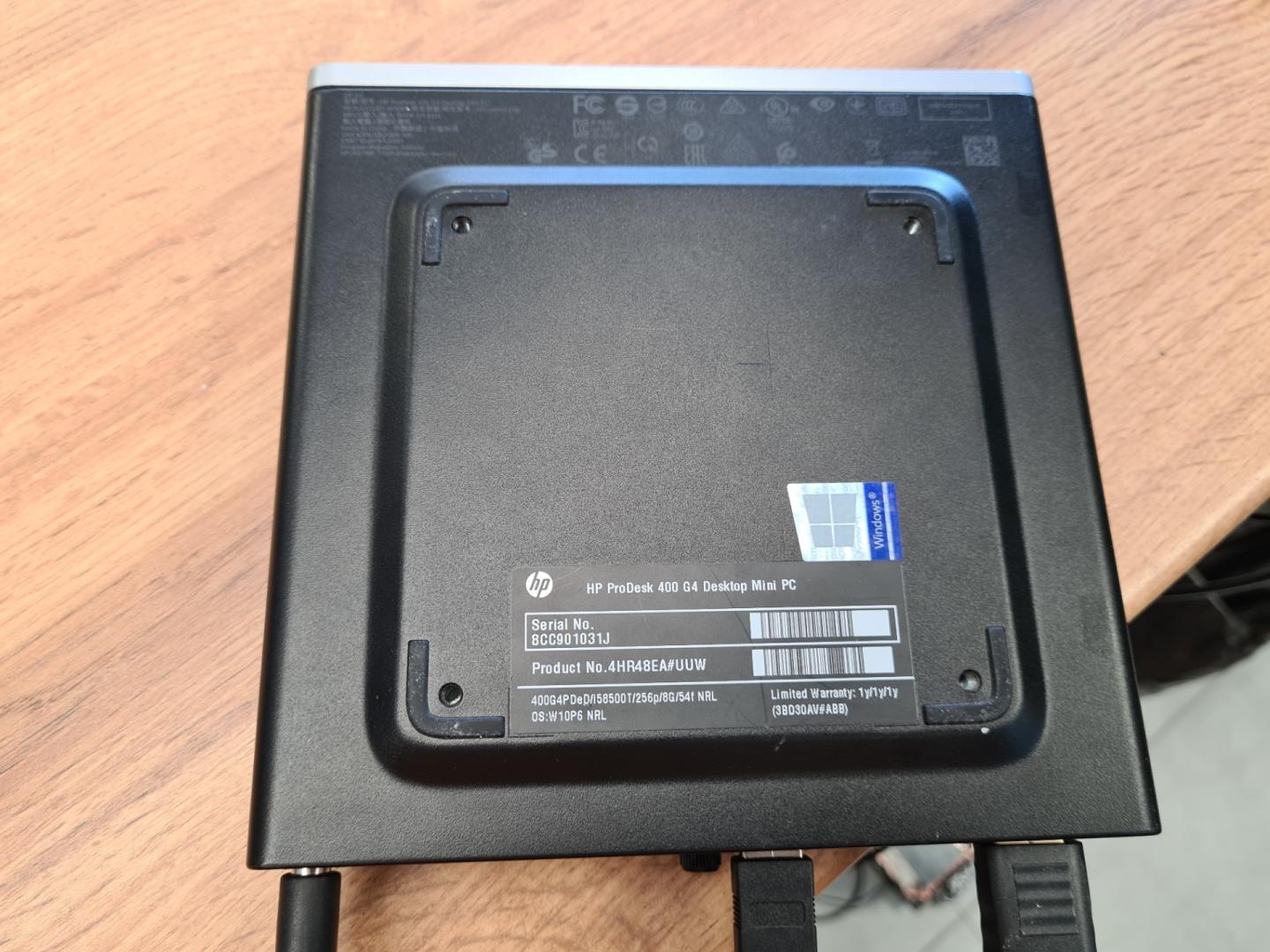 komputer hp prodesk 400 g4 core i5-8500t 6 rdzeni 8gb ram 256gb ssd