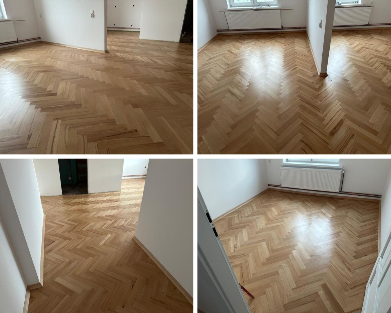 Bezpyłowe cyklinowanie, układanie podłóg, paneli