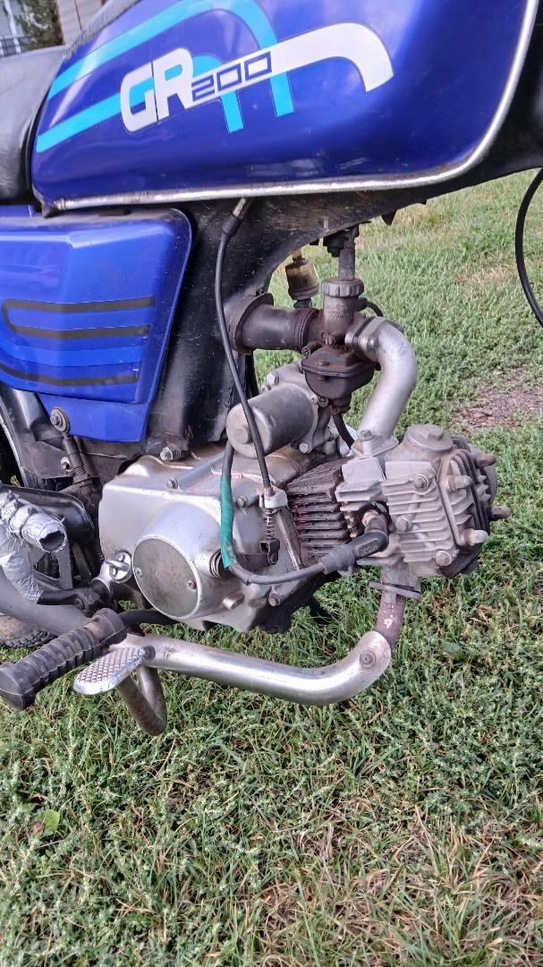 Motorek Zumico gr 200. Cylinder 80 ccm