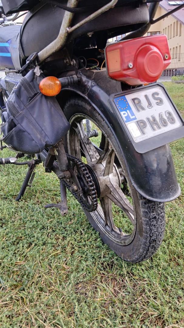 Motorek Zumico gr 200. Cylinder 80 ccm