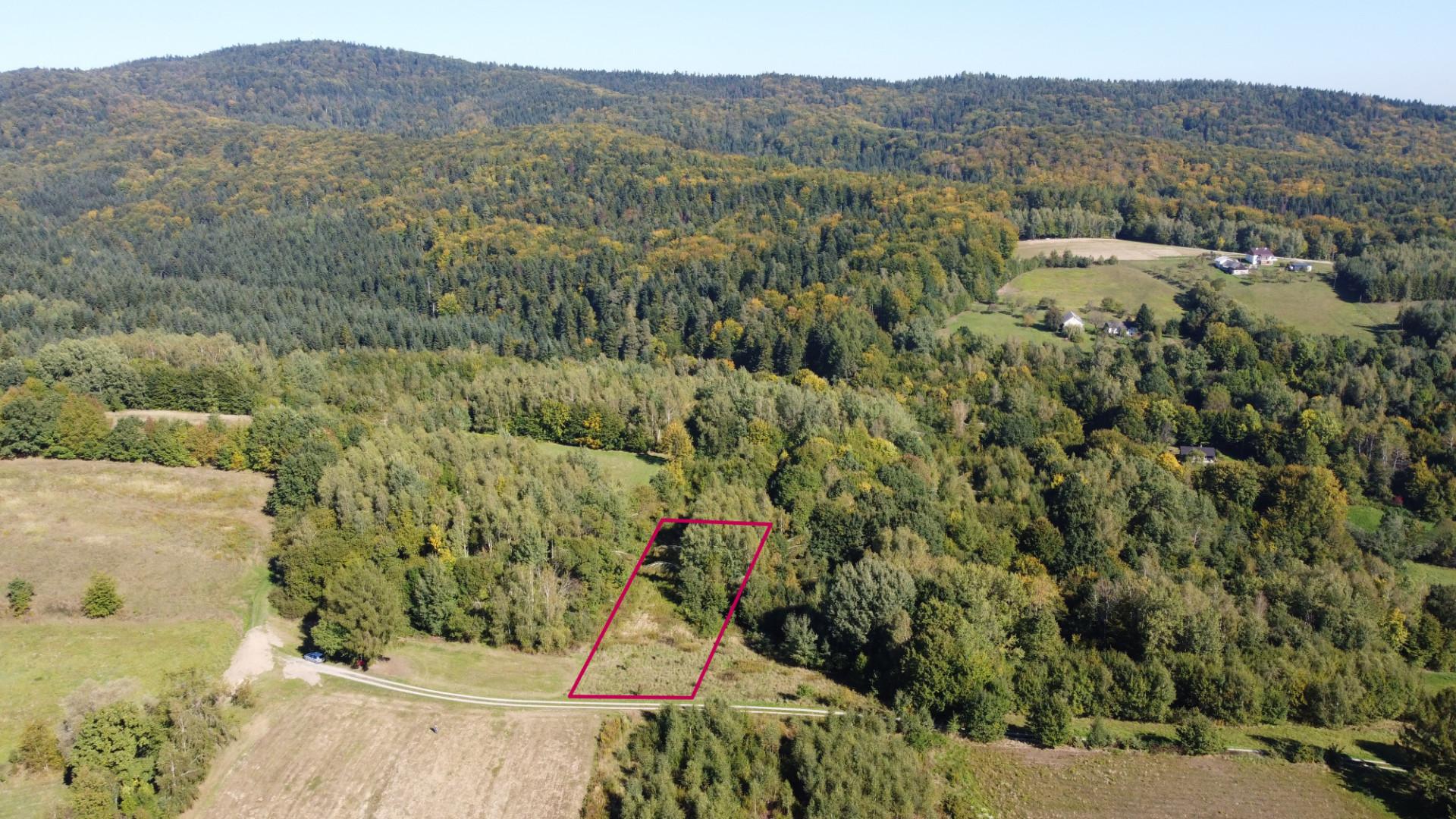 Działka budowlana 27 ar - Lipnica Górna, gm. Skołyszyn, WZ, Liwocz