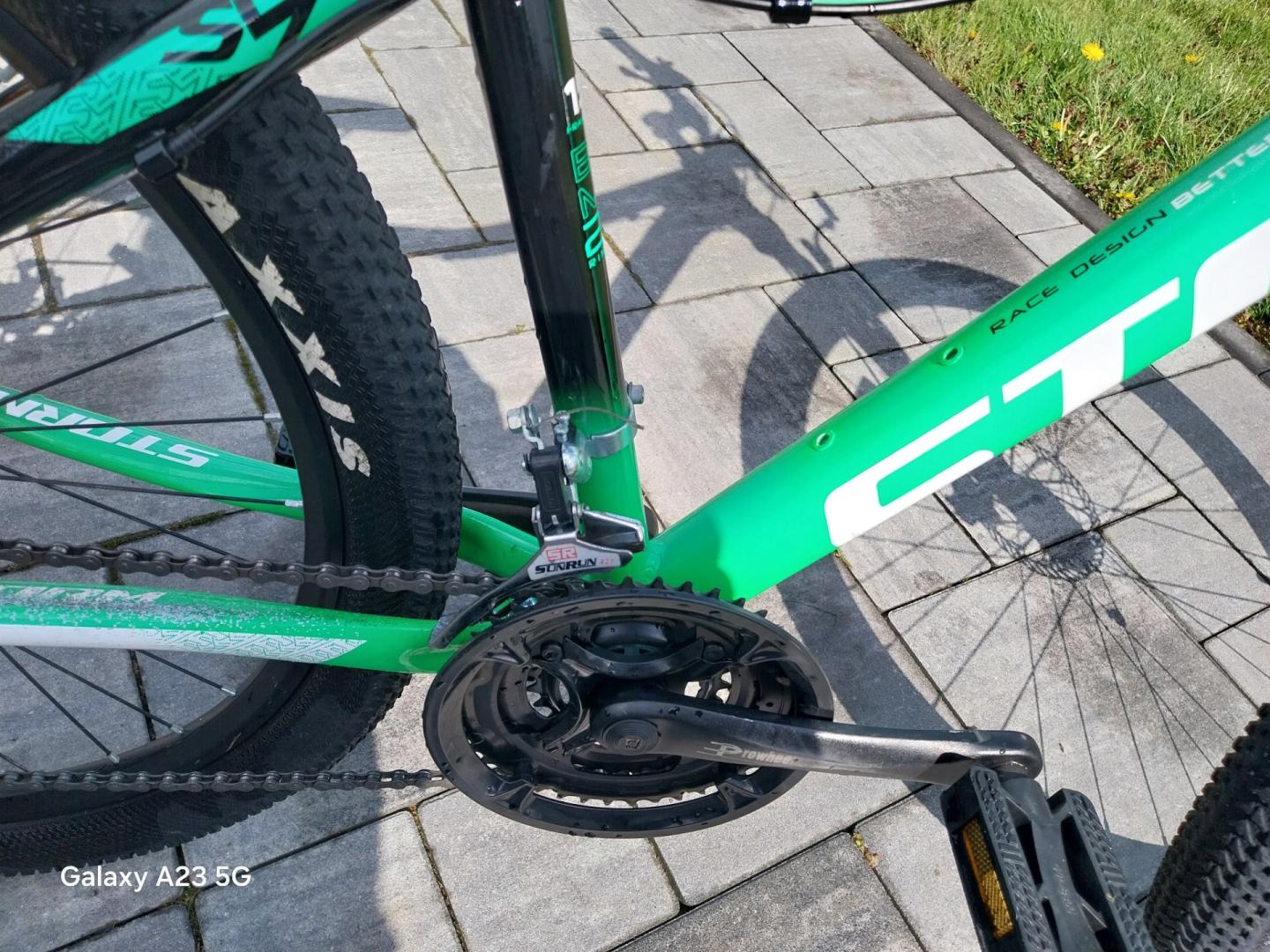 Rower Górski Storm Racer 26 Zielony/Czarny.