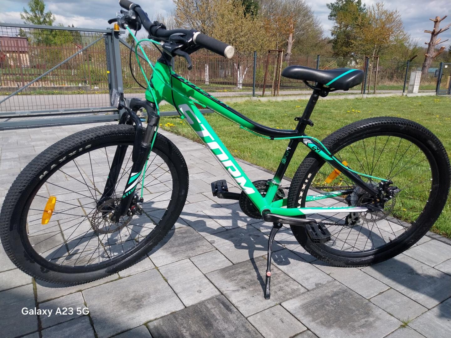 Rower Górski Storm Racer 26 Zielony/Czarny.