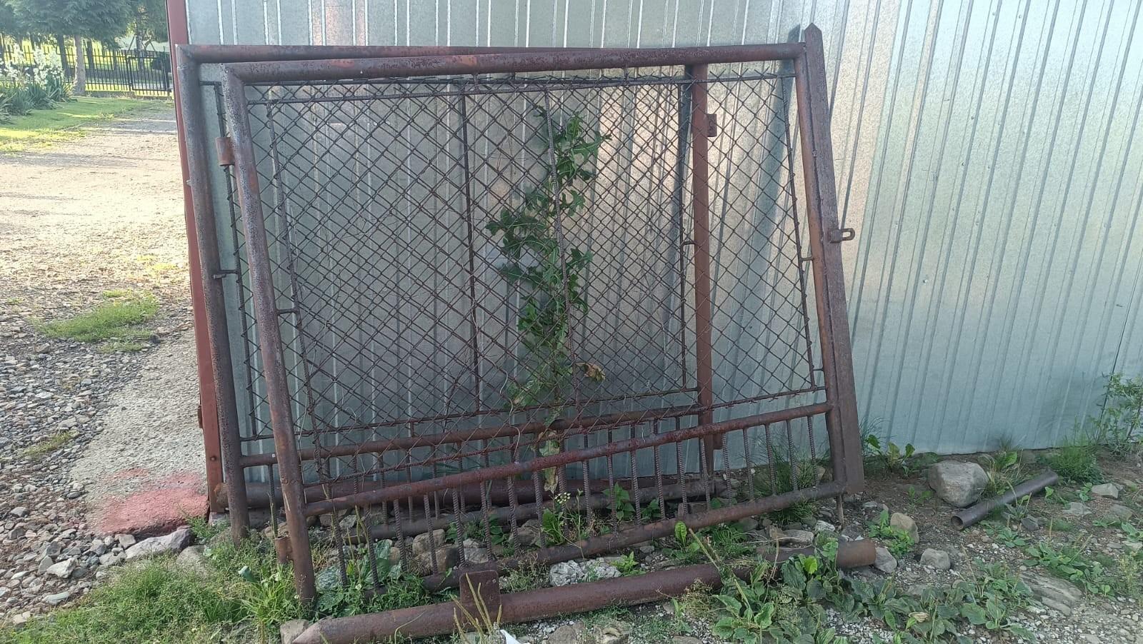 Brama dwuskrzydłowa metalowa szerokość 3,3m