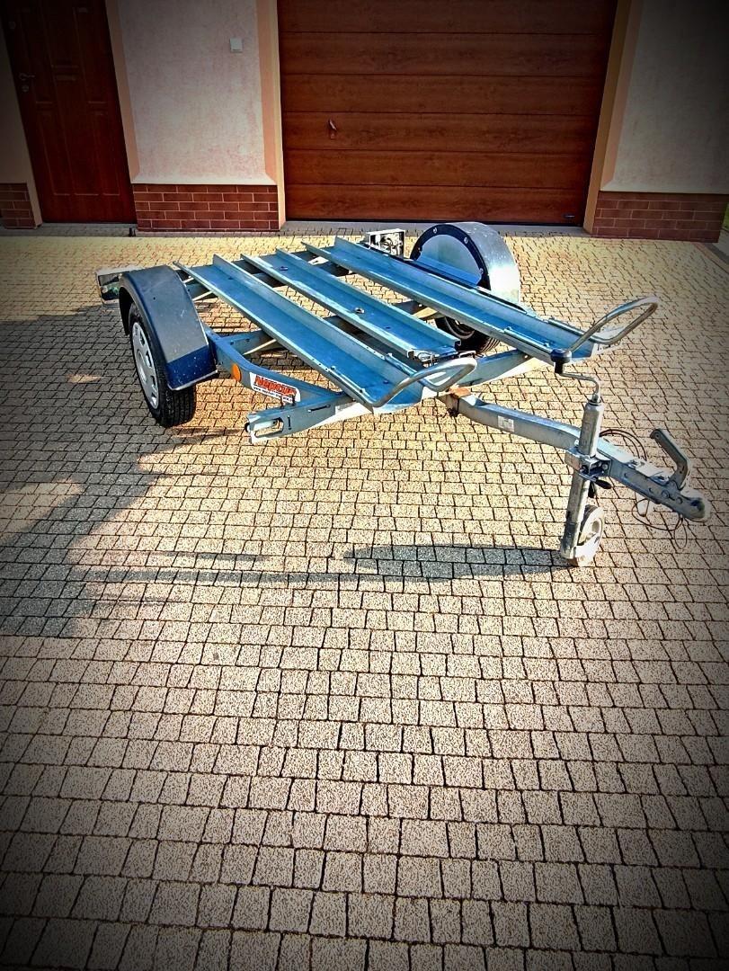 Przyczepa do przewozu motocykli quadów atrakcyjne ceny