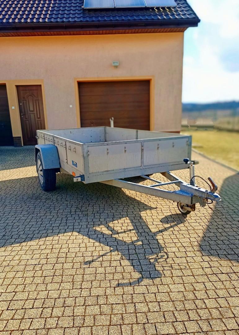 Przyczepa duża 280x150 idealna do większych gabarytów 750 kg wypożycz