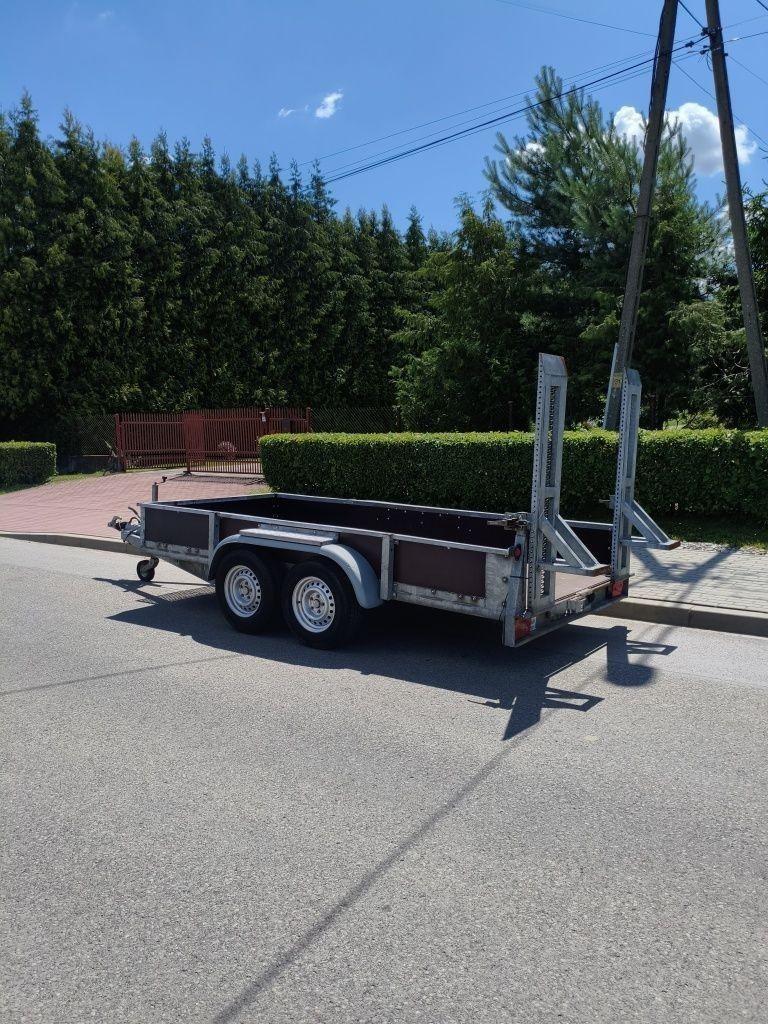 laweta przyczepa koparka DMC 3,5 t wypożyczalnia