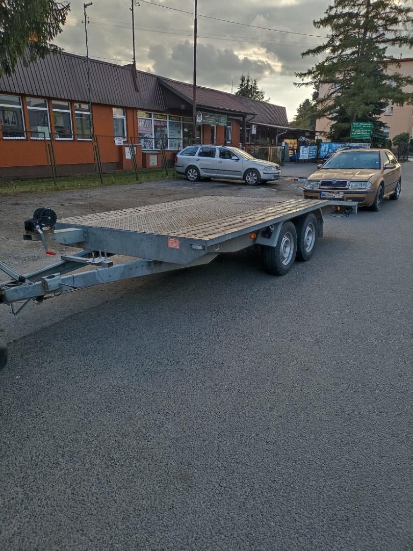 Usługi transportowe autolaweta Speedline
