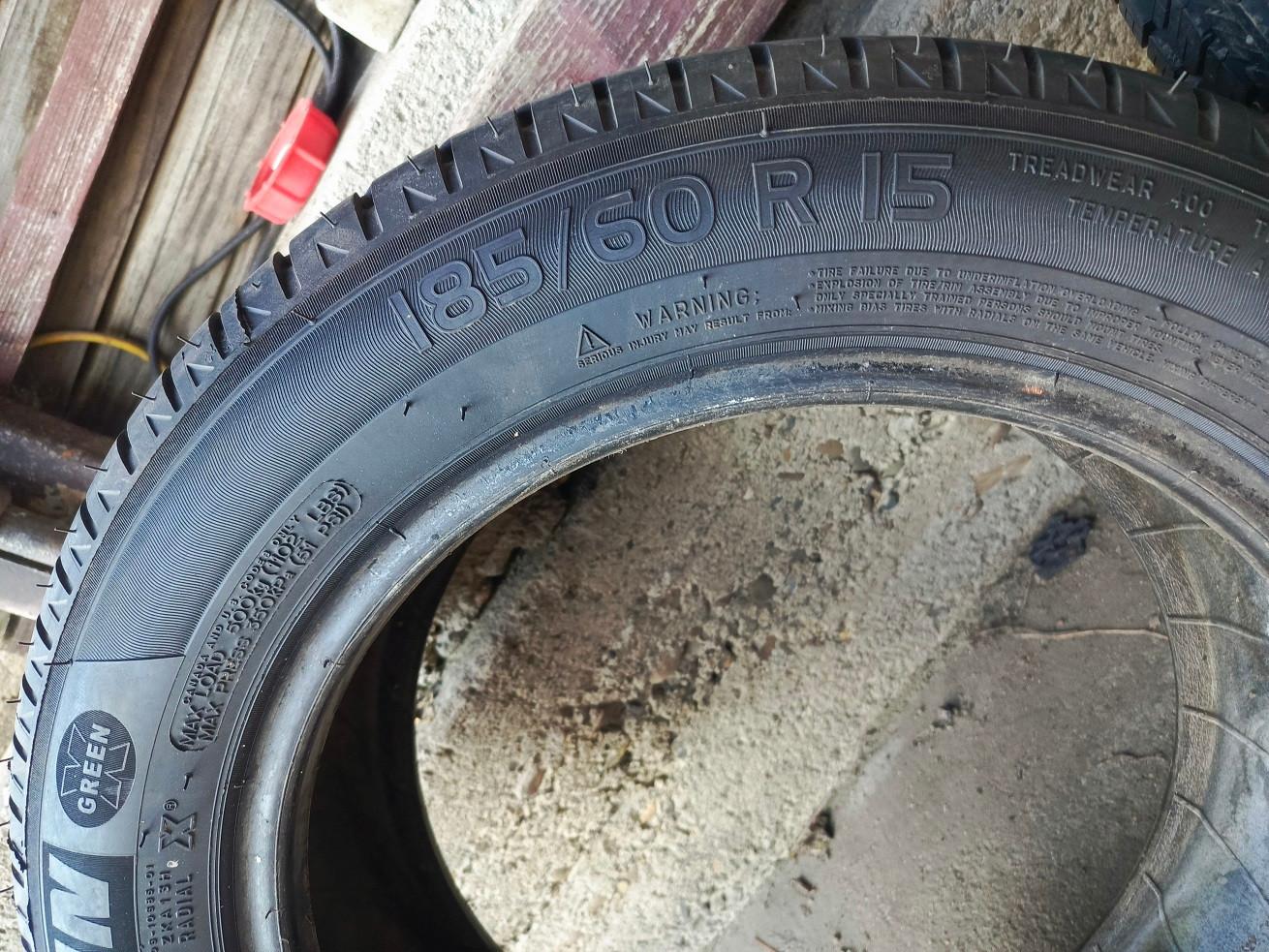 Opona michelin Xgreen EnergySawer. rozmiar 185/60 r15.
