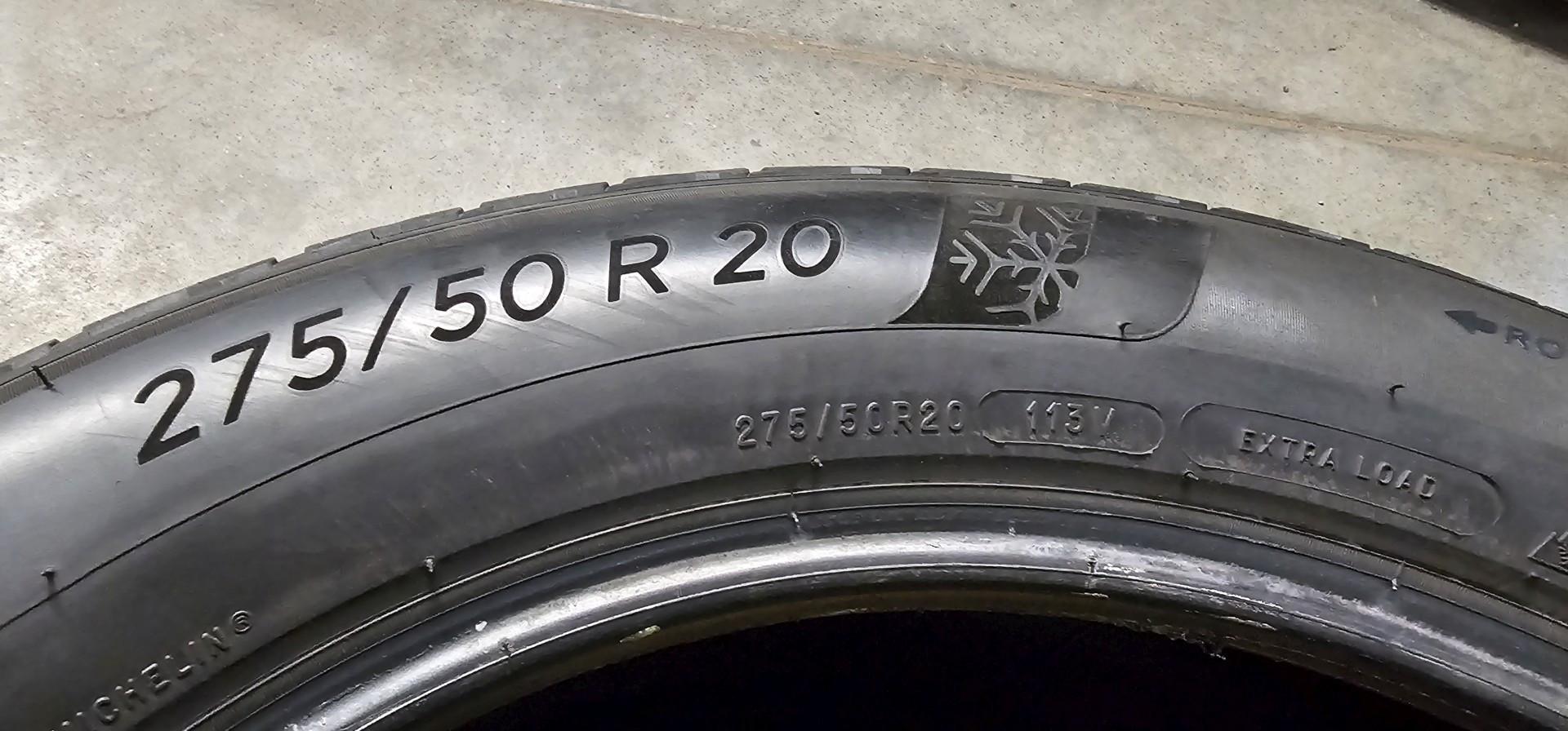 Michelin Pilot Alpin 5 SUV 275/50 R20 113V 6, 5mm bieżnika