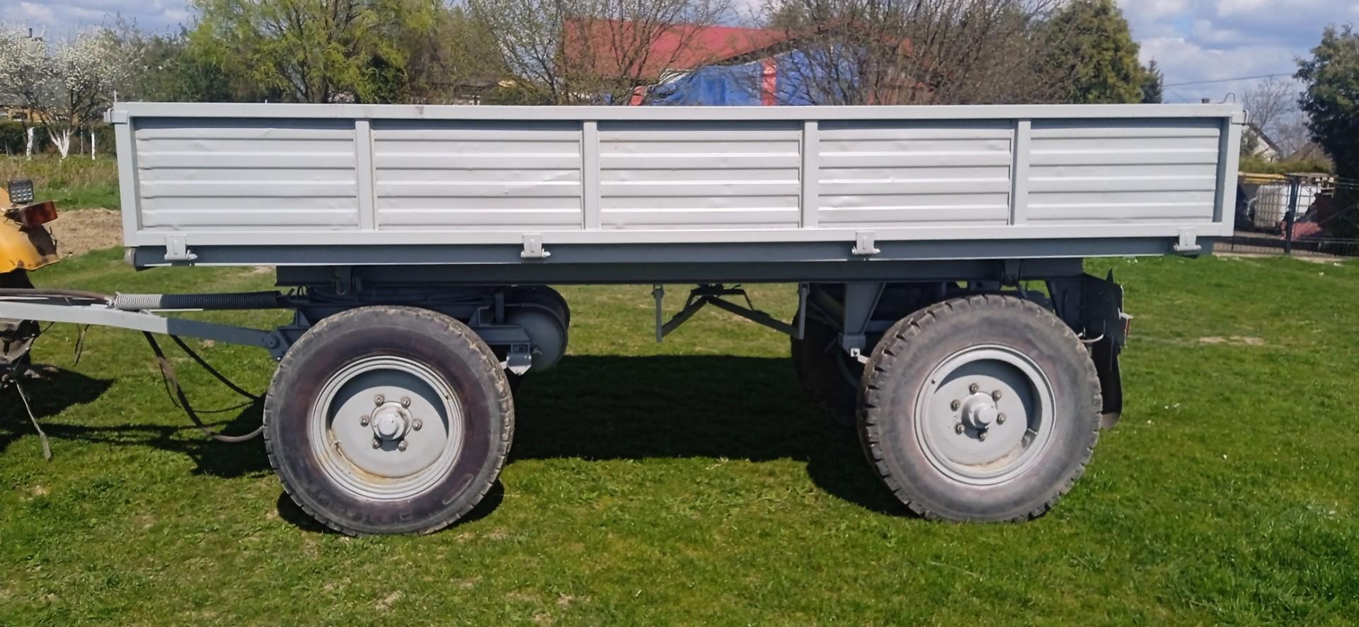 Przyczepa wywrotka d732 autosan d47 zarejestrowana 4t