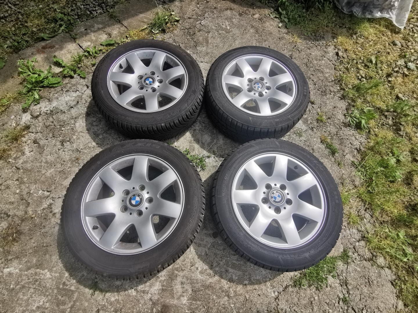 Alufelgi BMW 5x120 IS47 Opony wielosezonowe 205/55R16 Dot: 2223. 7.5mm