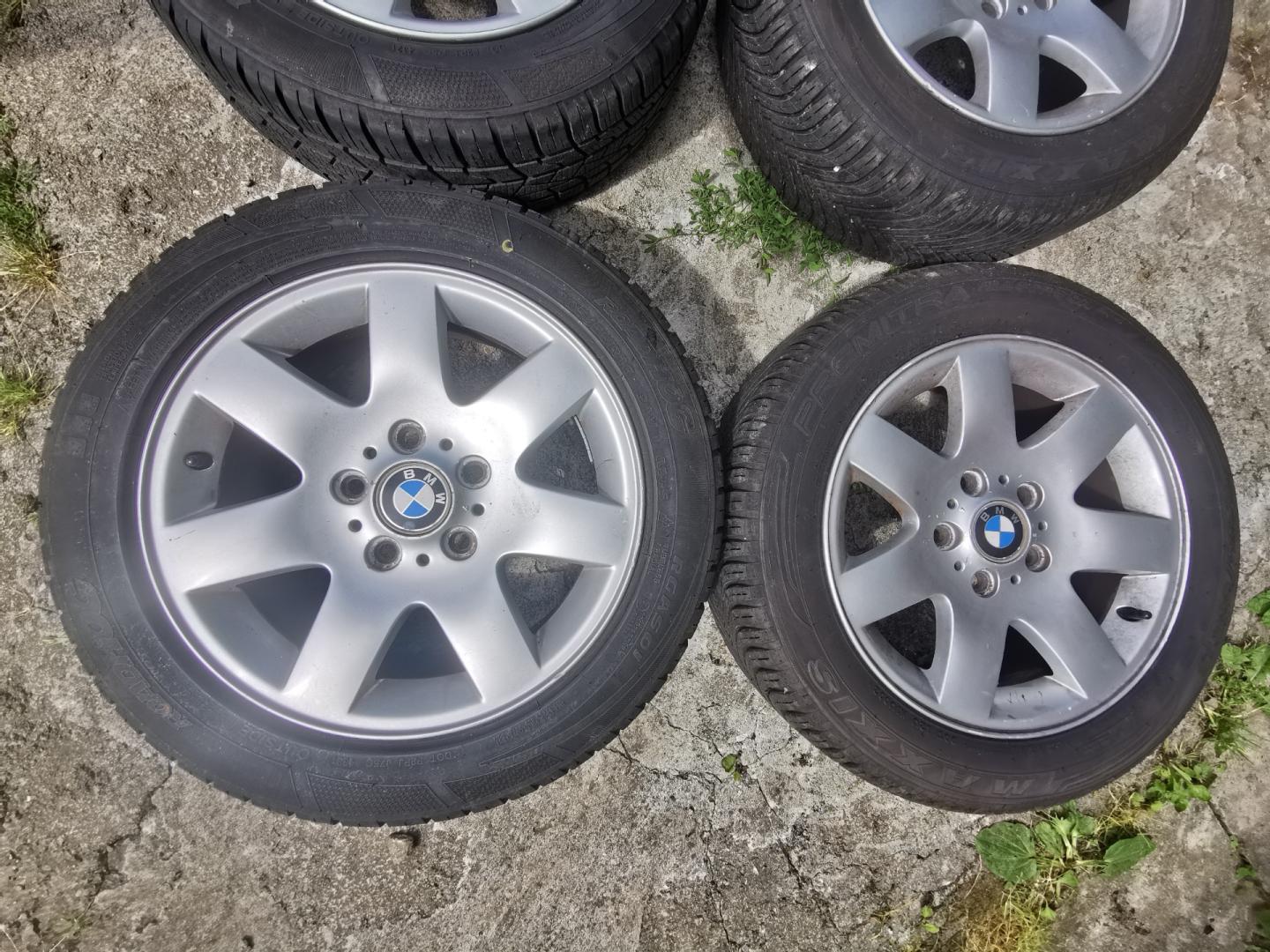 Alufelgi BMW 5x120 IS47 Opony wielosezonowe 205/55R16 Dot: 2223. 7.5mm