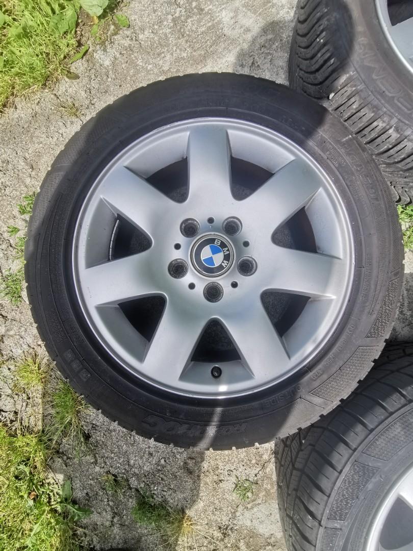 Alufelgi BMW 5x120 IS47 Opony wielosezonowe 205/55R16 Dot: 2223. 7.5mm