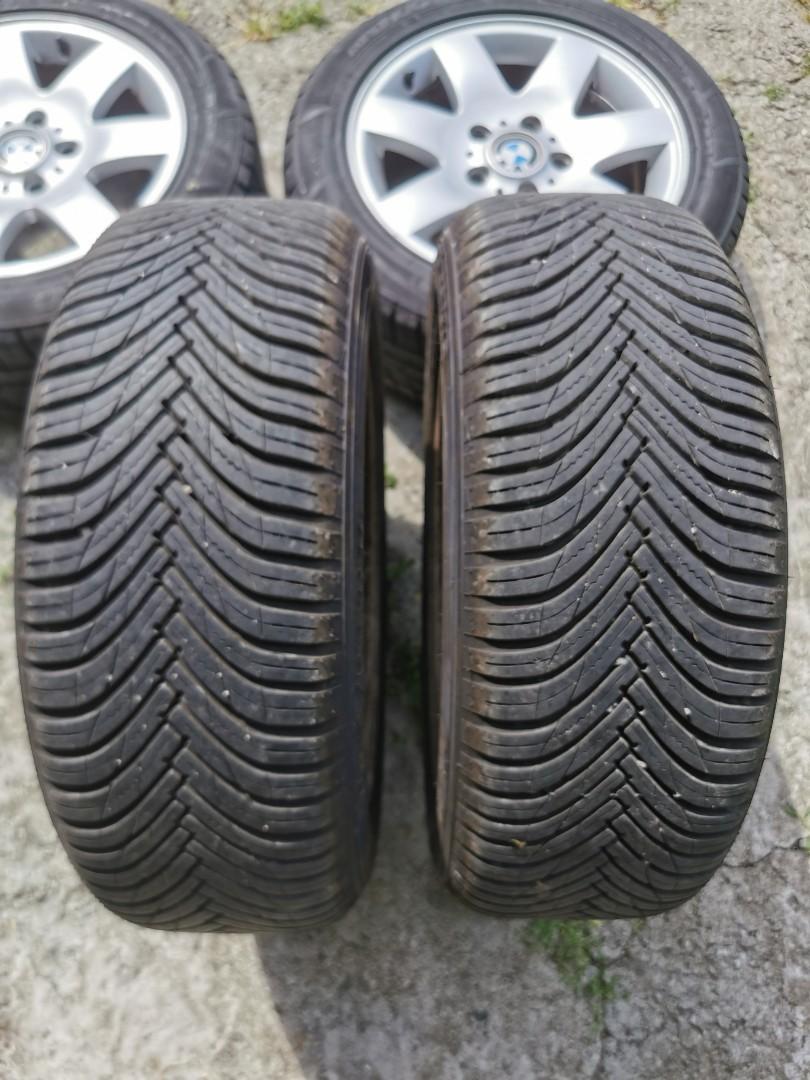 Alufelgi BMW 5x120 IS47 Opony wielosezonowe 205/55R16 Dot: 2223. 7.5mm