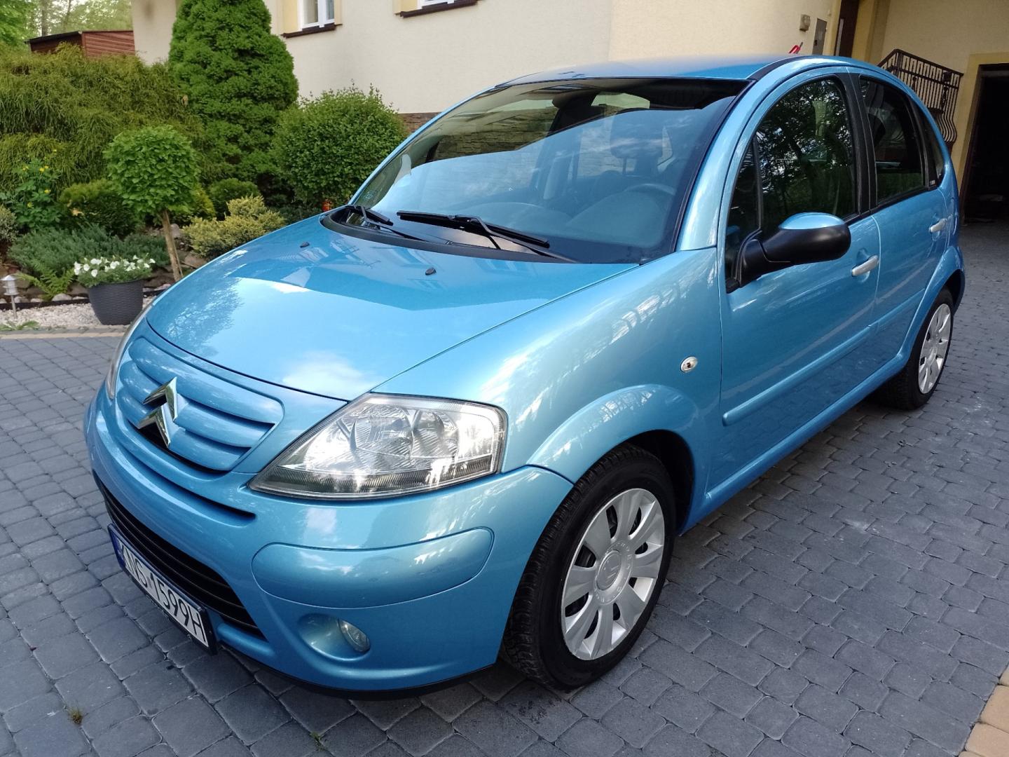 Citroen C3 2006 rok 1.400 Beznyznka Klima Skóra