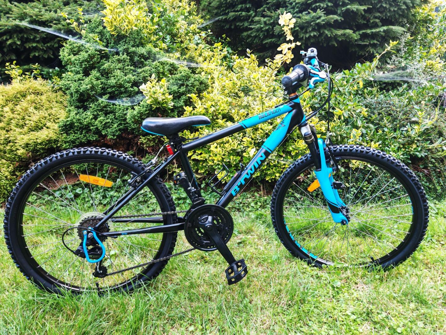 Piękny rower górski BTwin - koła 24 cale - jak nowy
