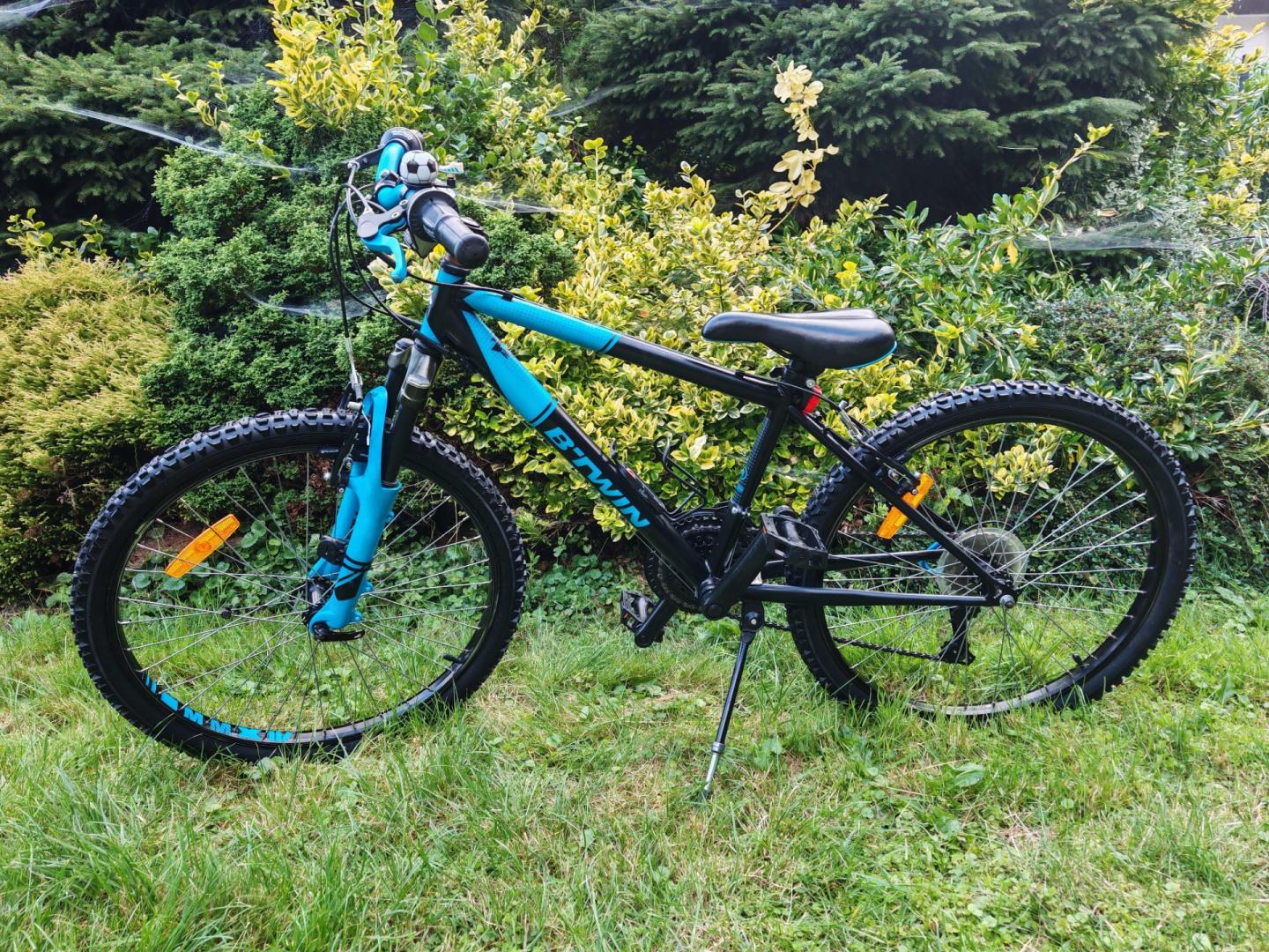 Piękny rower górski BTwin - koła 24 cale - jak nowy