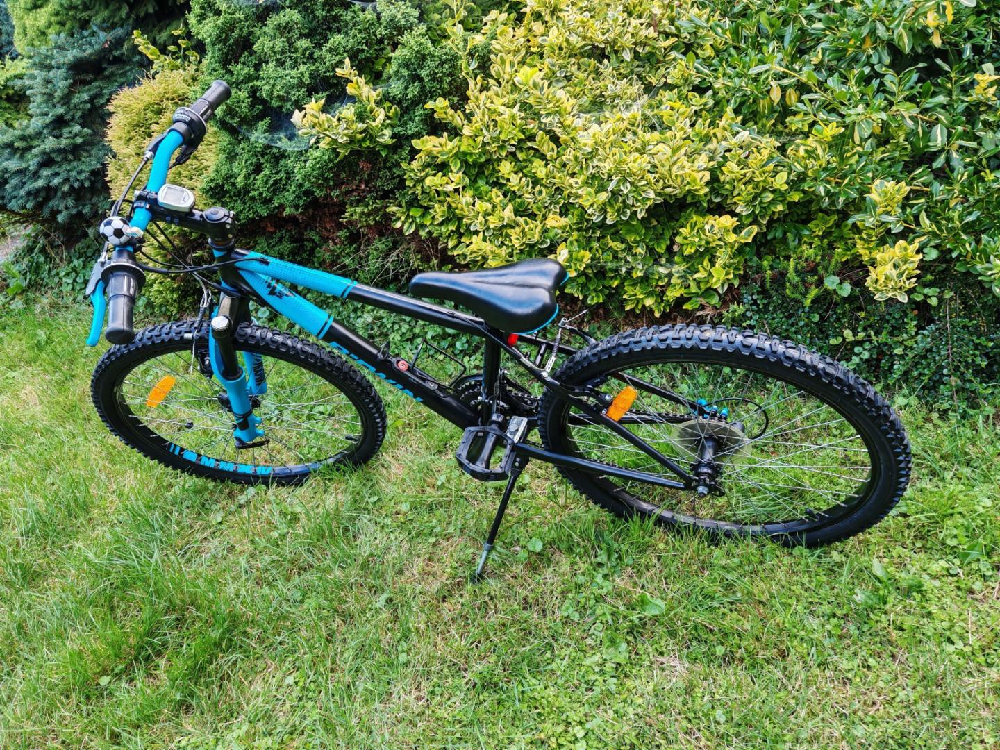 Piękny rower górski BTwin - koła 24 cale - jak nowy