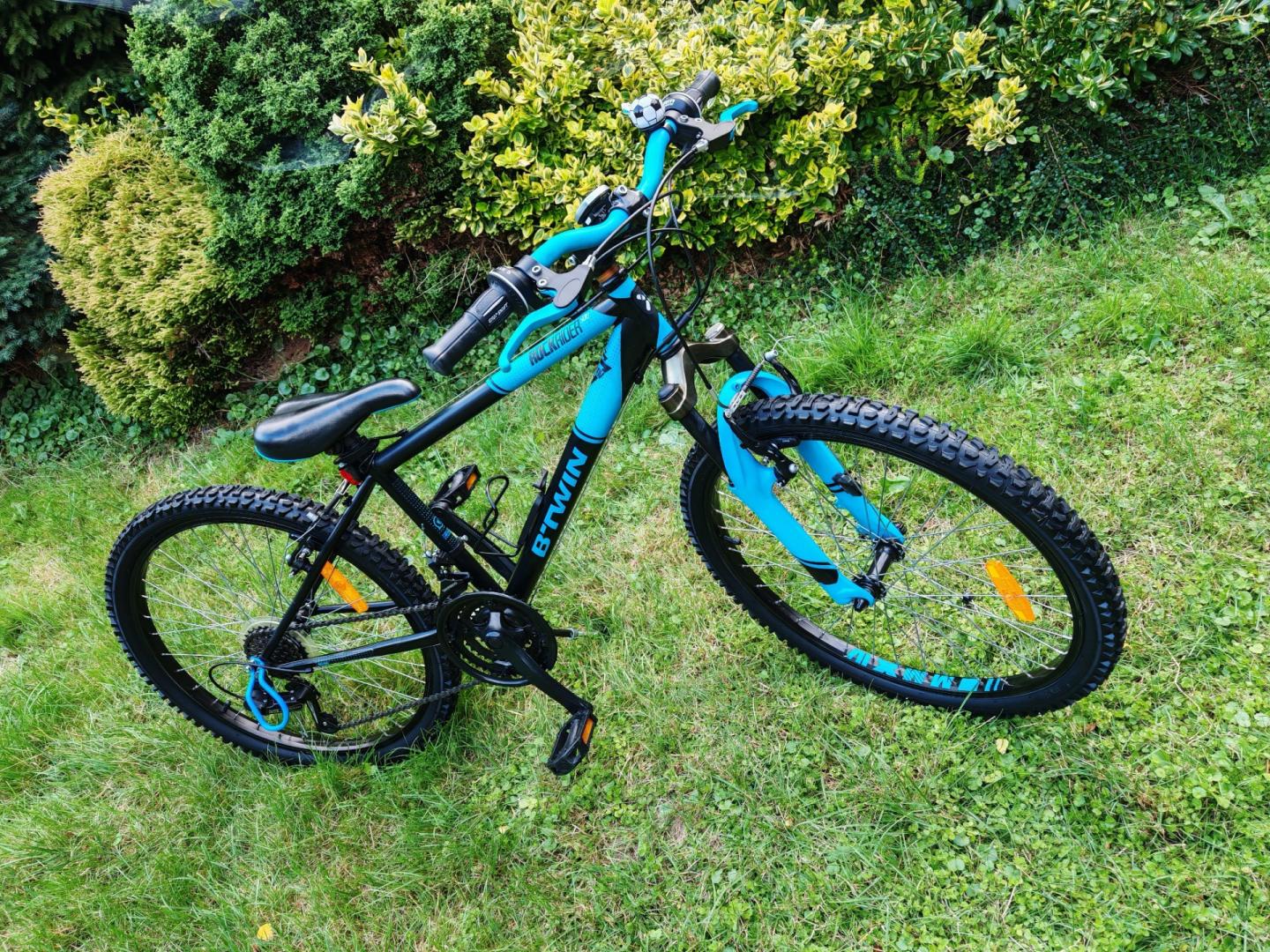 Piękny rower górski BTwin - koła 24 cale - jak nowy