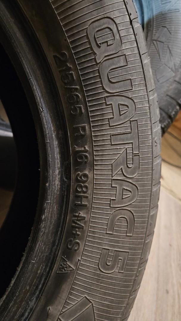 Opony Całoroczne Vredestein Quatrac 5 215/65R16 98H M+S. Cena 180 zł.
