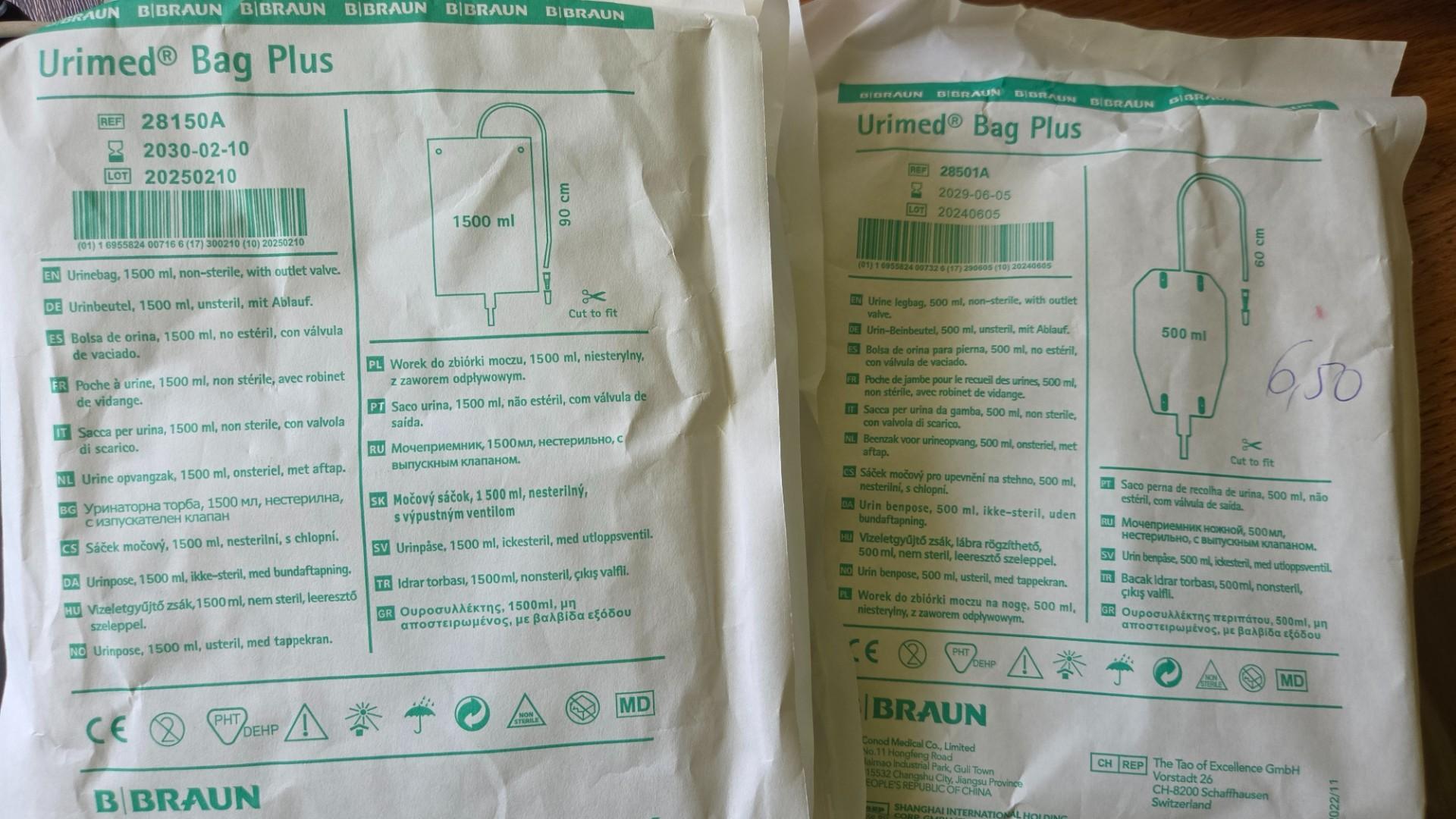 Środki Higieny Dla Osoby Dorosłej .Pielucho Majtki,Woreki na Mocz,Mata