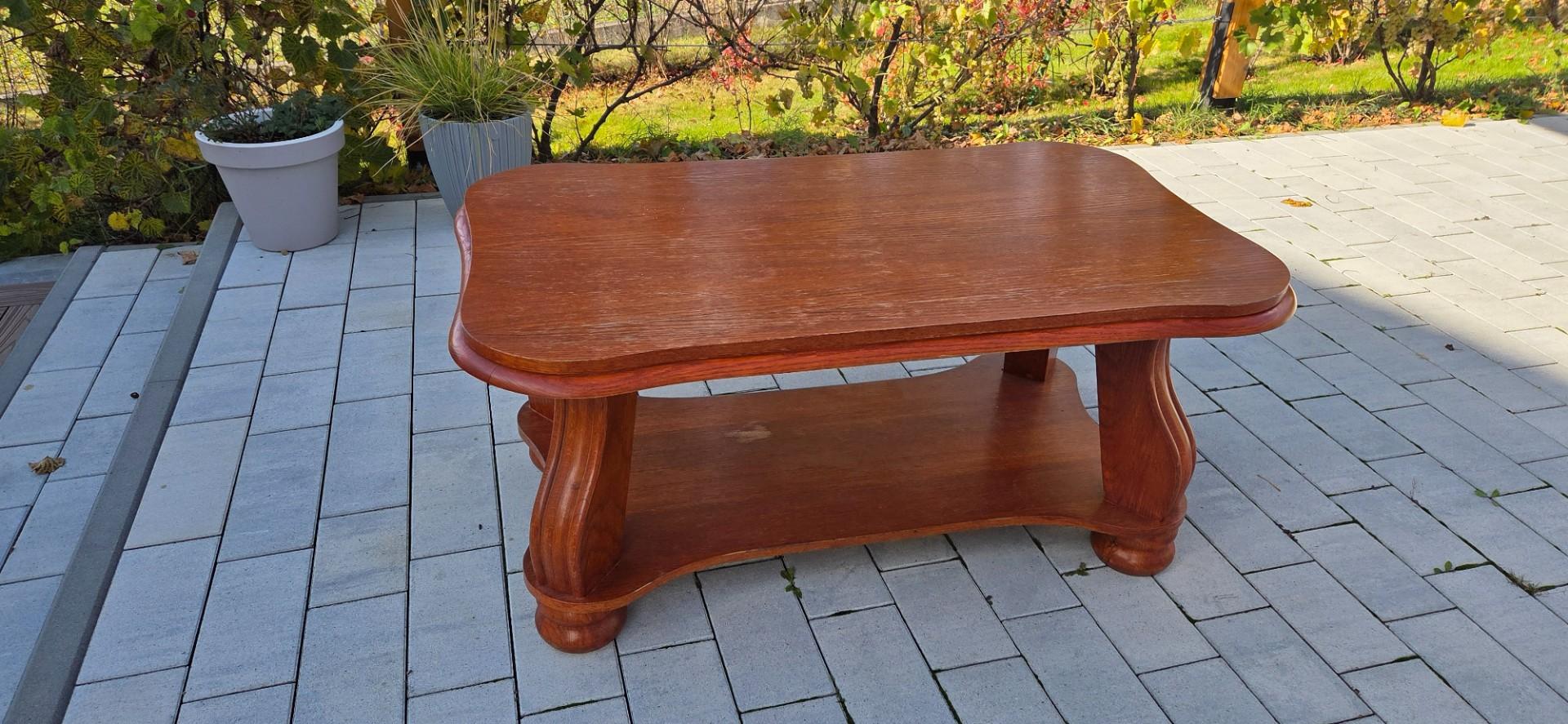 Dębowy wypoczynek , sofa i 2 fotele