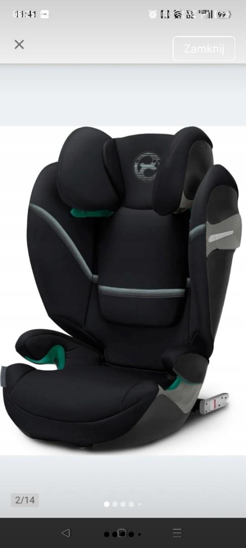 Fotelik samochodowy Cybex Solution S2 15-50kg moon black