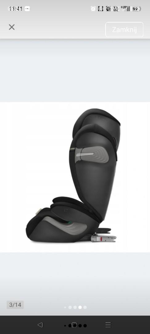 Fotelik samochodowy Cybex Solution S2 15-50kg moon black
