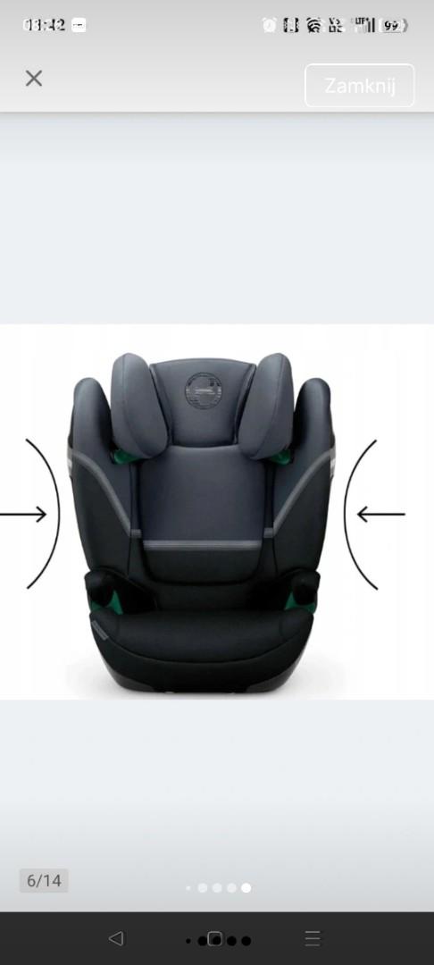 Fotelik samochodowy Cybex Solution S2 15-50kg moon black